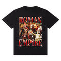 The Roman Empire T-Shirt! Cotton Casual Crew Neck Slim-fitting Plain Floral Striped Black Menswear Top  3000 BC clothes...