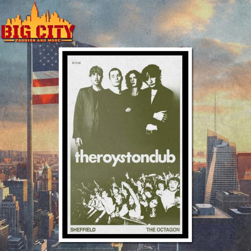 The Royston Club November 1, 2025 Octagon, Sheffield, UK Poster Shirt