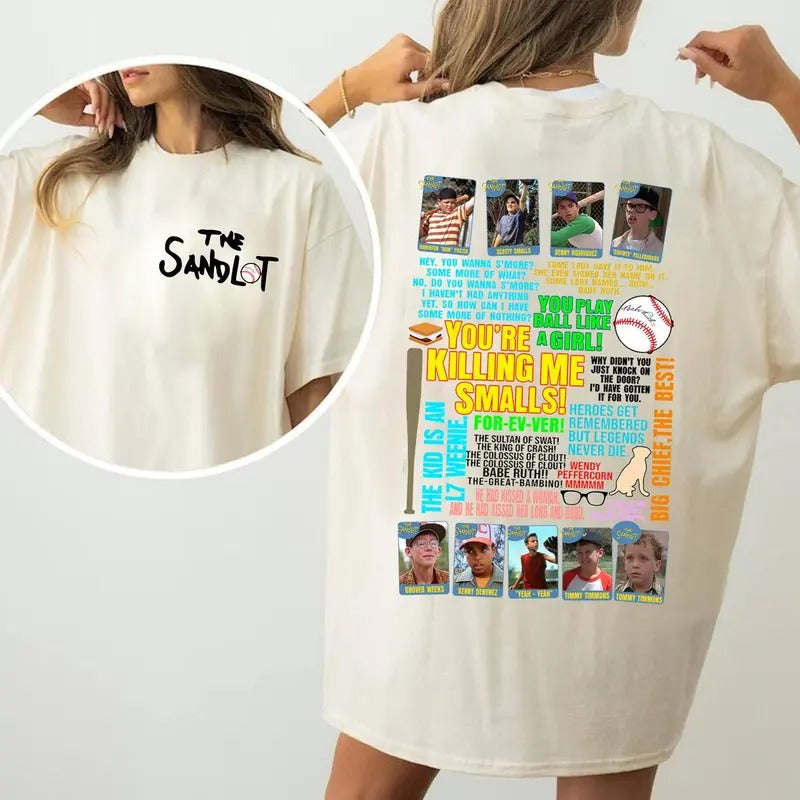 The Sandlot 2 sides T shirt, unisex, shirt trend Hoodie, Sweatshirt | RetroVerseTees.com
