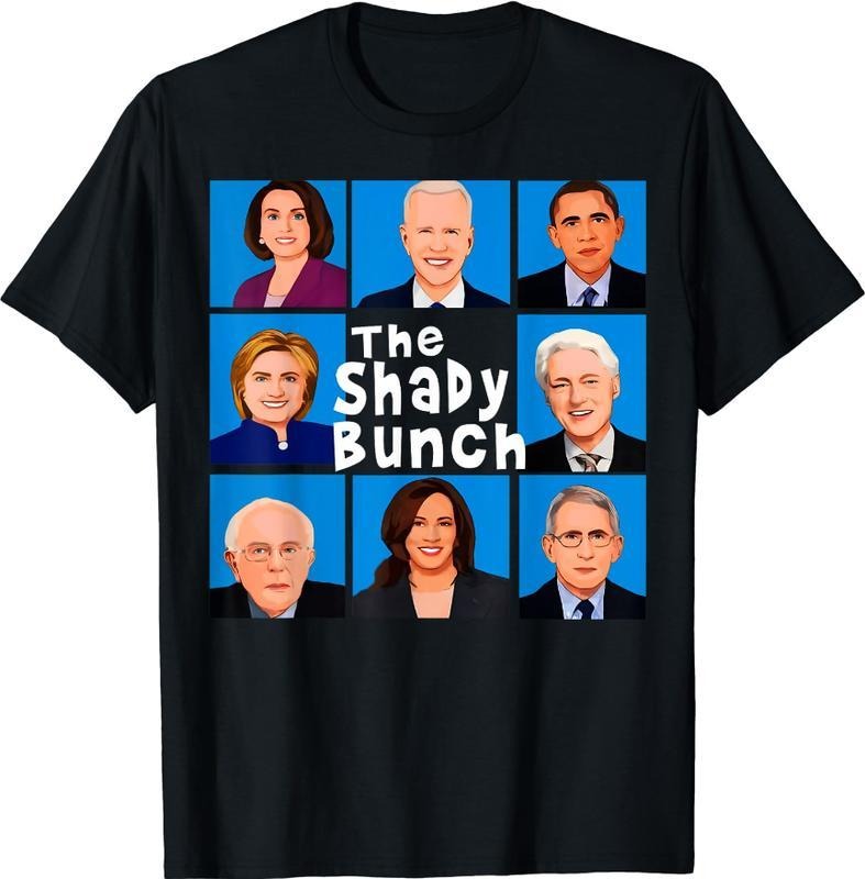 The Shady Bunch Anti Biden Obama Vote Trump Gift Unisex T-Shirt Hoodie, Sweatshirt | RetroVerseTees.com
