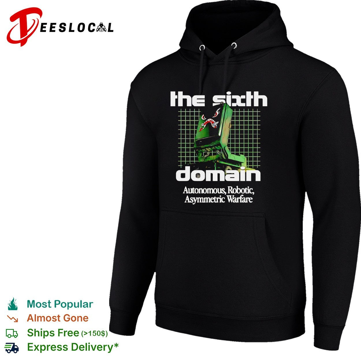 The Sixth Domain Autonomous Robotic Asymmetric Warfare shirt