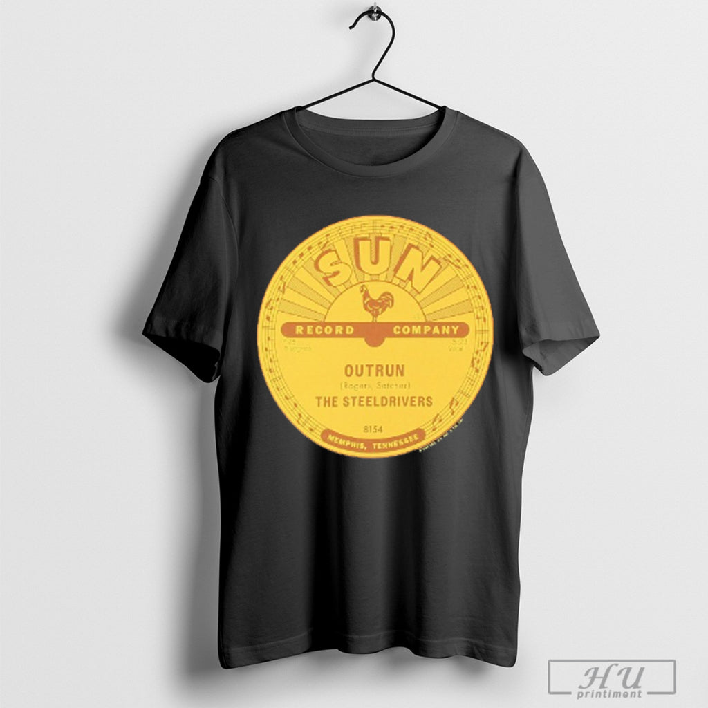 The Steeldrivers Sun Records Out Run Memphis Tennessee Logo T Shirt