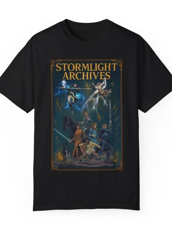The Stormlight Archive Shirt, Stormlight Sweatshirt, Kaladin and Szeth Shirt, Booktok Hoodie | RetroVerseTees.com