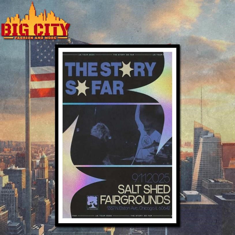 The Story So Far Nov 9 2025 Chicago, IL Poster shirt