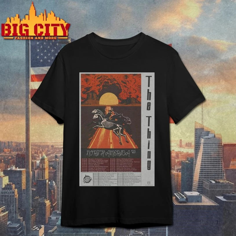 The Thing North America Tour 2025 Poster shirt