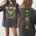 The Thirteen Throne Of Glass 2 Sides Tshirt, From Now Until The Darkness Claims Us Shirt, We Are The Thirteen T-shirt,...