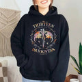 The Thirteen Throne Of Glass Sweatshirt, From Now Until The Darkness Claims Us Sweatshirt, Bookish Gift, Fastastic...