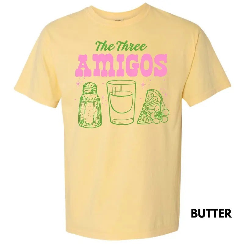 The Three Amigos Comfort Colors T-Shirt 'NLB' Hoodie, Sweatshirt | RetroVerseTees.com
