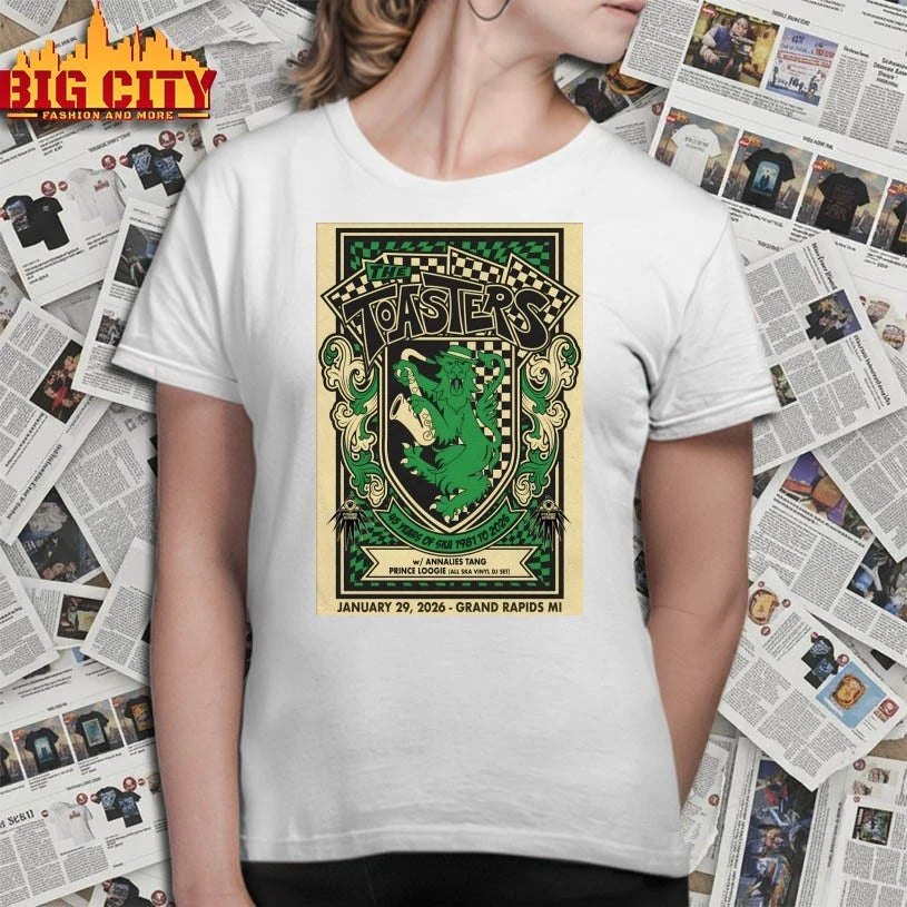 The Toasters The Pyramid Scheme Grand Rapids MI January 29 2026 Poster shirt