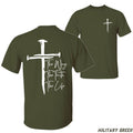 The Way The Truth The Life T-shirt Bold Cross Graphic With Inspiring Scripture Perfect For Faith-based Wear Unisex Casual...