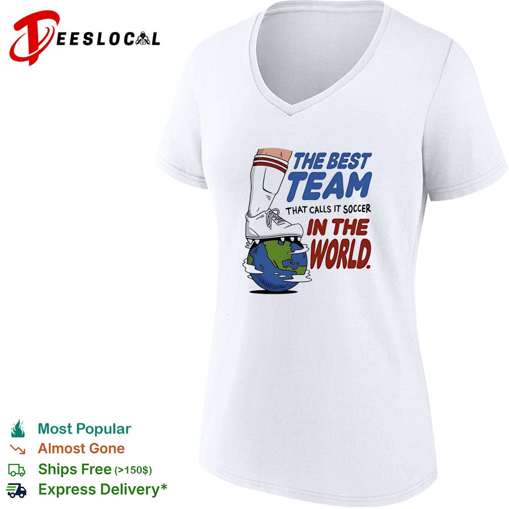 The best team that calls it soccer in the shirt