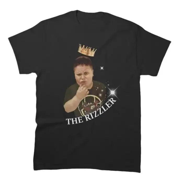 The rizzler Classic T-Shirt, Funny Meme Joke Gift TShirt, Cute Shirt, Gift for Fan, Gift For Women and Man Unisex, Top...