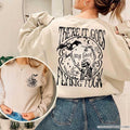 There It Goes My Last Flying Sweatshirt, Funny Skeleton Fall Vibes Adult Humor Sweatshirt, Funny Halloween Sweatshirt...