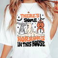There's S01me Horr0rs In This House Shirt Funny, Halloween FUNNY  Shirt Hoodie, Sweatshirt | RetroVerseTees.com