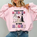 There's S0me Horrors In This House Shirt H0cus P0cus, Funny Horror Shirt, Halloween Shirt Hoodie, Sweatshirt