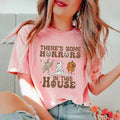 There's Some Horrors In This House Unisex Shirt, Funny Halloween Sweatshirt, Retro Halloween Hpodie, Halloween Shirt,...