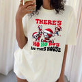 Theres Ho Ho Ho's In This House Christmas Shirt, Movie Characters Shirt Soft For Men Women, Funny Christmas For Gift...