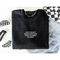They Burned Women Feminist Embroidered Sweatshirt Feminist Clothing Feminist Gift Girl Power Crewneck Women Empowerment...