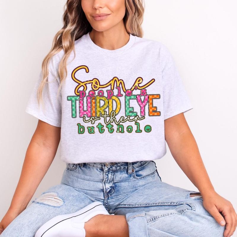 Third Eye DTF Transfers - THIS IS NOT A SHIRT Hoodie, Sweatshirt | RetroVerseTees.com