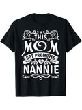 This Mom Got Promoted Hidden leaf ninja Nannie Grandma TNF Day Gifts T-Shirt Cotton Fit Hoodie, Sweatshirt