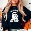 This is Some Boo Sheet Shirt, Halloween Boo Tee, Funny Ghost Gift Sweatshirt, Unisex Spooky Season Hoodie, Matching...