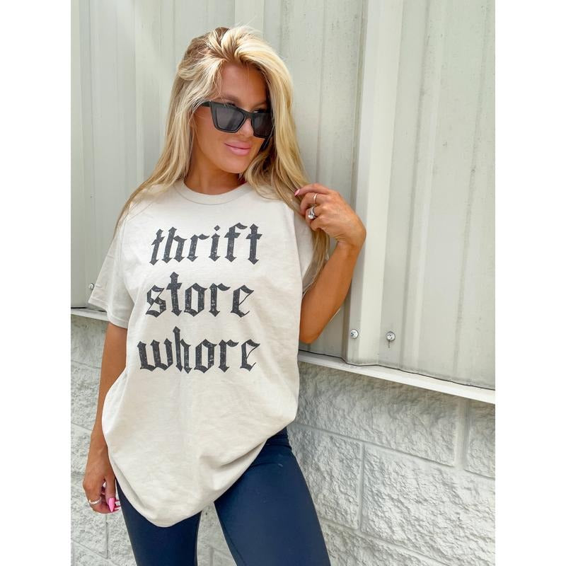 Thrift Store Graphic Tee Hoodie, Sweatshirt | RetroVerseTees.com