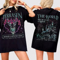 Throne Of Glass Shirt| SJM Inspire Two Sides Shirt| Terrasen TOG Shirt, Terrasen shirt Hoodie, Sweatshirt