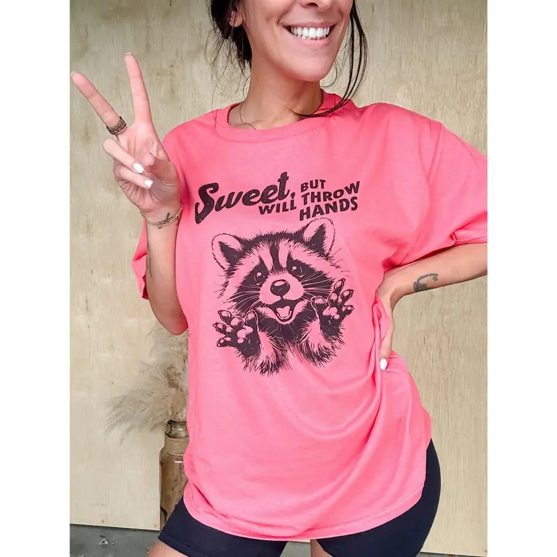Throw Hands Graphic Tee Hoodie, Sweatshirt | RetroVerseTees.com