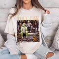 Thug Life Christmas Movie Shirt, Christmas Friends Sweatshirt, Thug Life Christmas Movie Sweater Gifts Cotton Fabric...