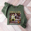 Thug Life Christmas Shirt, Christmas sweatshirt, Christmas movie sweater, holiday crewneck Christmas friends shirt, Xmas...