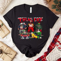 Thug Life Christmas T-shirt, Christmas Shirt, Christmas Movie Shirt, Christmas Friends Tee Hoodie, Sweatshirt
