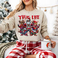 Thug Life Christmas, Christmas, Santa Reindeer, Thug Life Snowman, GingerBread T-Shirts, Hoodie, Sweatshirt