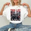 Thuglife Halloween Shirt, Hallowen Shirt,  Cute Fall Shirt, Spooky Season Hoodie, Sweatshirt | RetroVerseTees.com