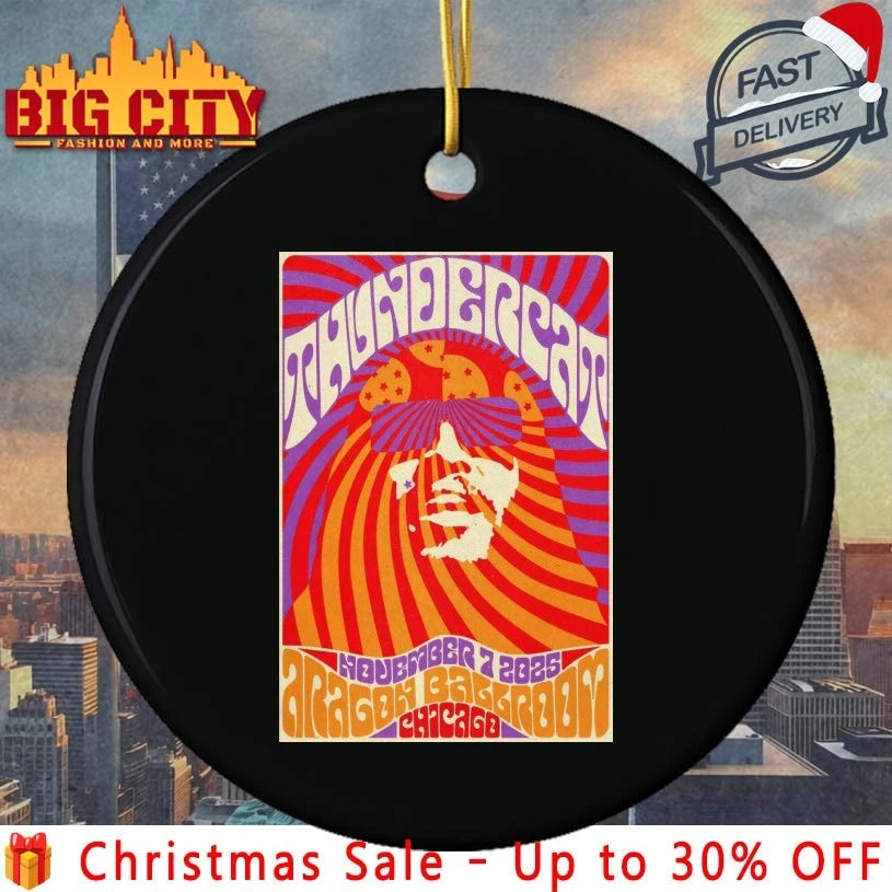 Thundercat 11-7-2025 Chicago IL Poster shirt