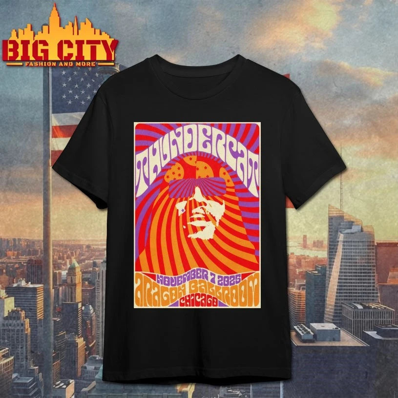 Thundercat 11-7-2025 Chicago IL Poster shirt