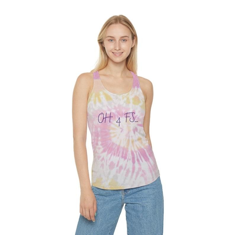 Tie Dye Racerback Tank Top T-Shirts, Hoodie, Sweatshirt | RetroVerseTees.com
