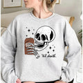 Till Death Dr. Pepper Sweatshirt, Skeleton Sweatshirt, Halloween Sweater, Cute Pepper Shirt, Skeleton drinking Dr. Pepper...