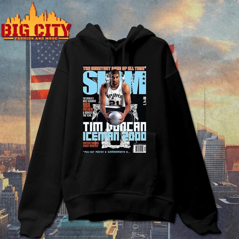 Tim Duncan San Antonio Spurs SLAM Cover Shirt