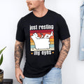 Tired Dad Shirt Just Resting My Eyes Shirt I'm Not Sleeping Shirt Father's Day Gift Funny Dad Shirt Hoodie, Sweatshirt