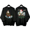Tis The Season Christmas Santa Claus Hunting Camo Sweater 2 sides for men and women Classic Cotton Menswear Unisex...
