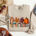 Tis The Season Sweatshirt, Fall Pumpkin Shirt, Football Shirts For Women, Women Fall Tees, Fall Season Shirts, Cute...