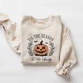 Tis The Season To Be Spooky Shirt, Halloween Sweatshirt, Spooky Season Shirt, Pumpkin Fall Shirt, Halloween Shirt,...