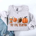 Tis The Season, Football, Game Day, Pumpkin, Coffee, Autumn, Fall Sweatshirt T-Shirts, Hoodie | RetroVerseTees.com