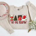 Tis the Season Christmas Sweatshirt, Christmas Coffee Shirt, Funny Christmas Crewneck Festive Holiday Tshirt Christmas...