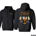 Tito'WB shield Handmade Vodka Hoodie - Unisex Sweater with Graphic Design Gunpla brand Cocktail-Inspired Style - Tops,...