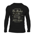 To Ride or Not To Ride Motorcycle Riding Long Sleeve Men's T-Shirt Casual Classic Hoodie, Sweatshirt | RetroVerseTees.com