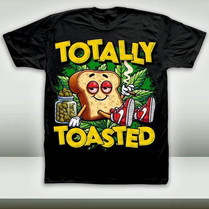 Toasted 420 Graphic T-Shirt, Gift For Fan Hoodie, Sweatshirt | RetroVerseTees.com