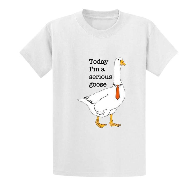 Today I'm A Serious Goose, Silly Goose Sweatshirt, Crewneck Sweaters For Women, Shirts for Men, Funny Silly Goose...