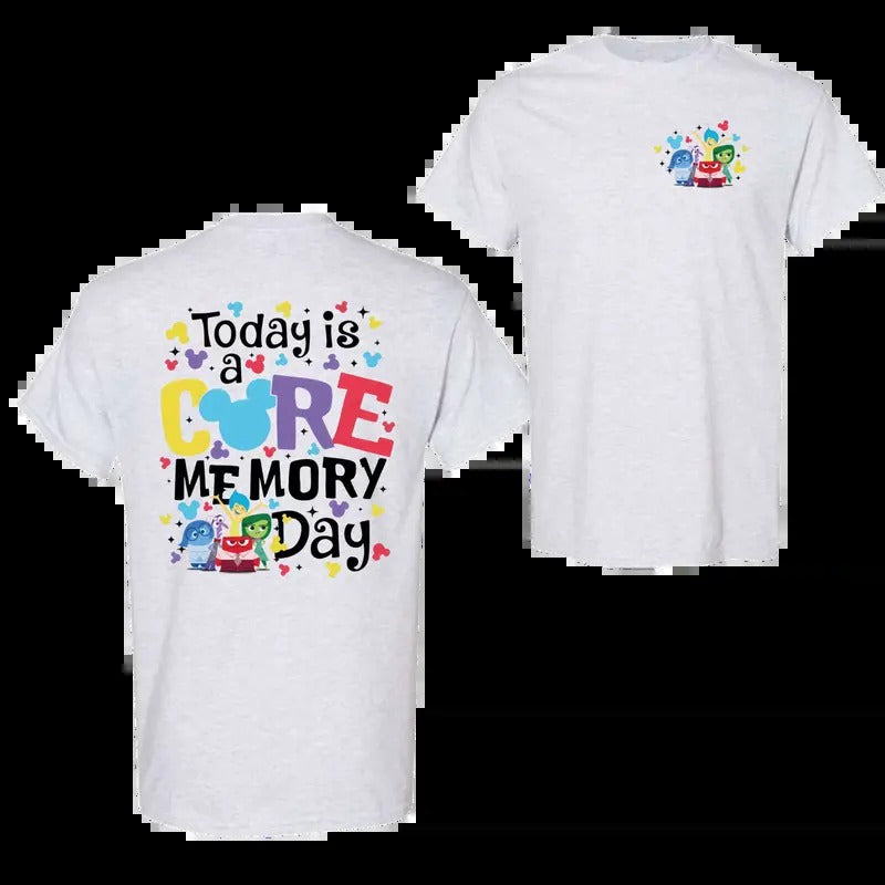 Today Is A Core Memory Day T-Shirt, Inside Out Friends Tee, Family Inspired Trip Tee, Full Color, Full Size Hoodie,...