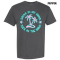 Toes In The Sand Puff Comfort Colors T-Shirt Hoodie, Sweatshirt | RetroVerseTees.com